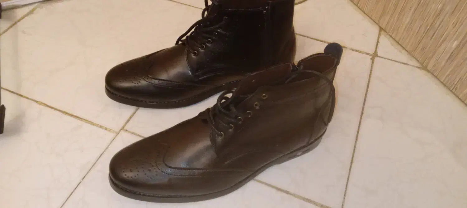 نیم بوت مردانه بغل زیپ دار ۴۴ نو|کیف، کفش، کمربند|کرج, شاهینویلا|دیوار