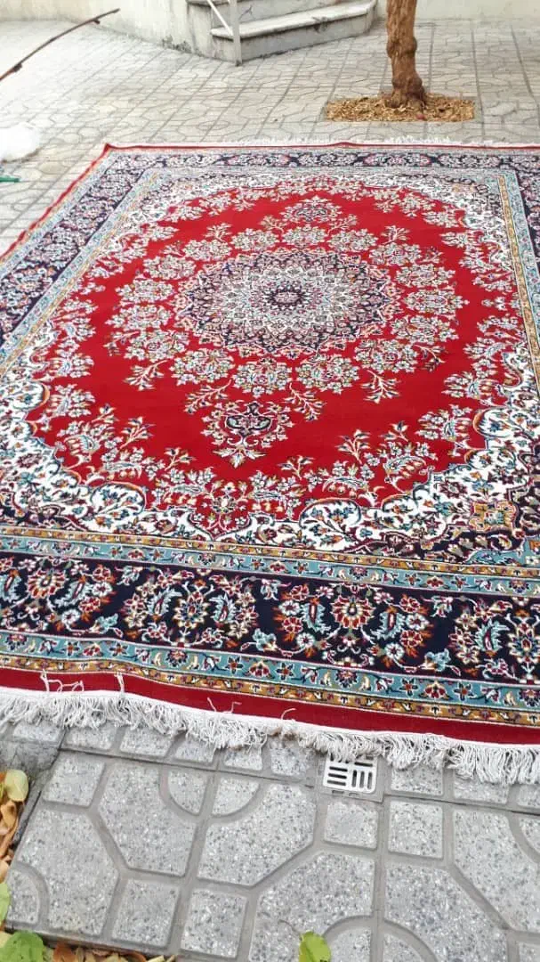 فروش یک جفت فرش نگین مشهد ۲.۵ در ۳.۵|فرش|ارومیه, |دیوار