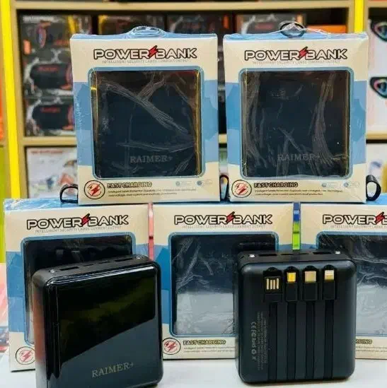پاور بانک جیبی ۲۰ هزار ۲۲.۵ وات فست شارژ RAMER|لوازم جانبی موبایل و تبلت|قم, نیروگاه|دیوار