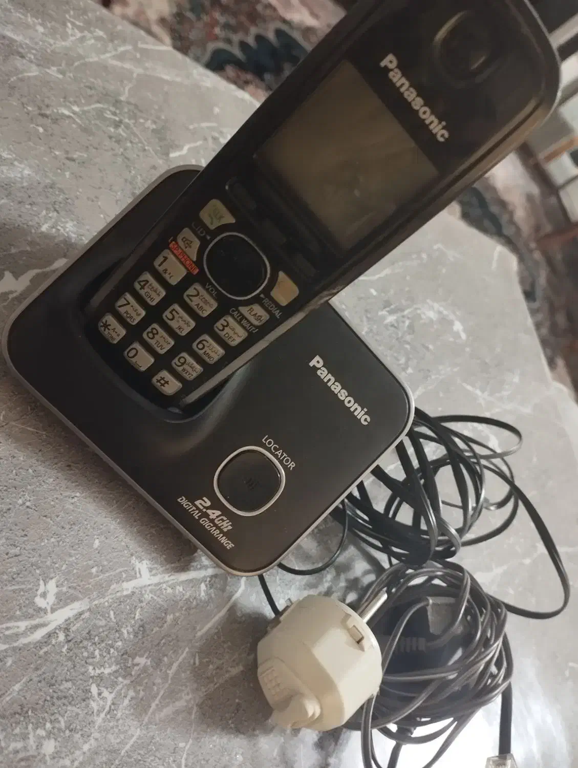 تلفن بیسیم پاناسونیک|تلفن رومیزی|لنگرود, |دیوار