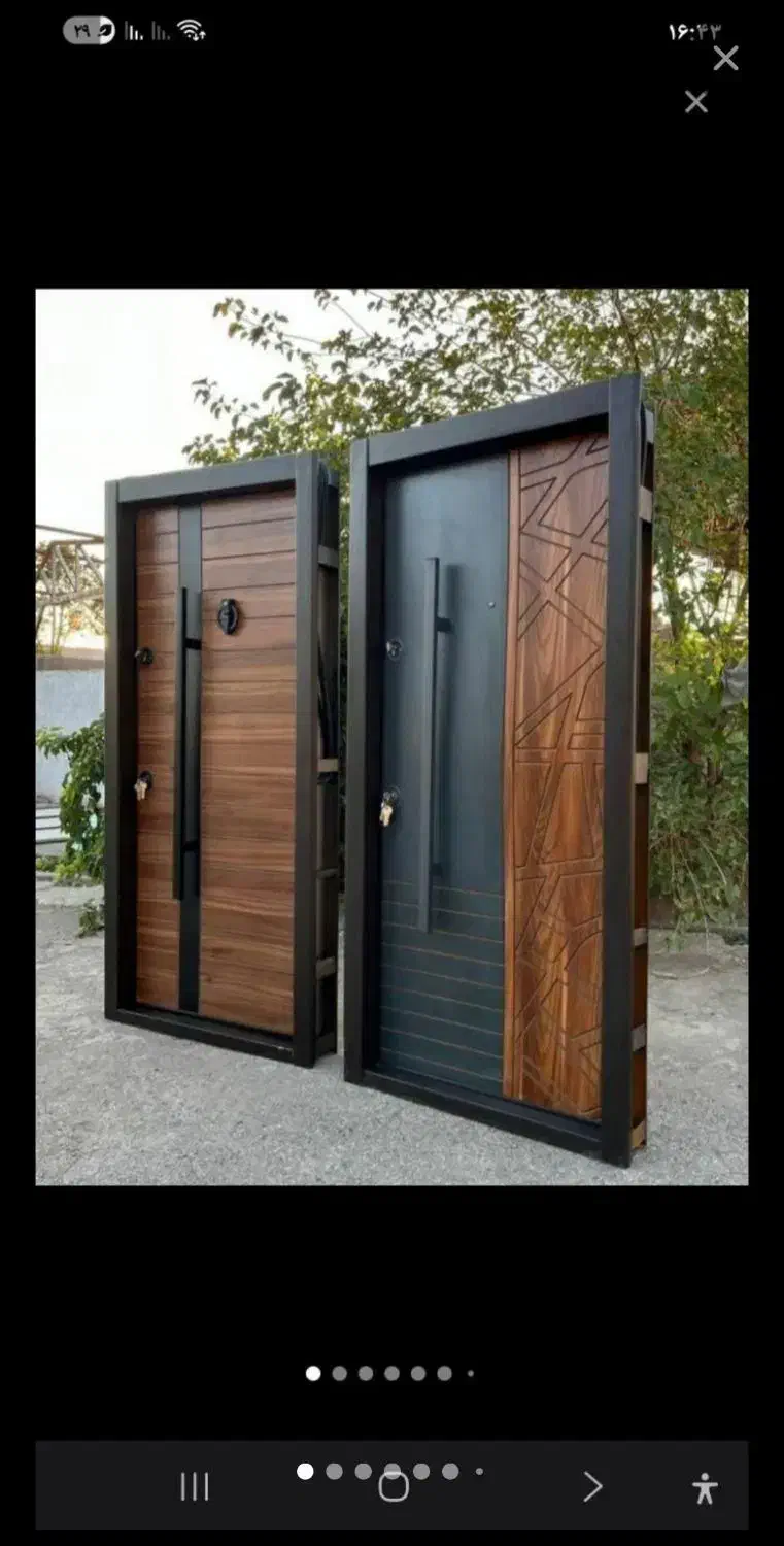 درب اتاقی فلزی ضدسرقت|مصالح و تجهیزات ساختمان|لوندویل, |دیوار