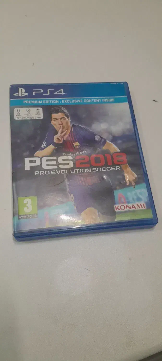 سی دی pes2018|کنسول، بازی ویدئویی و آنلاین|مشهد, هفت تیر (حافظ)|دیوار