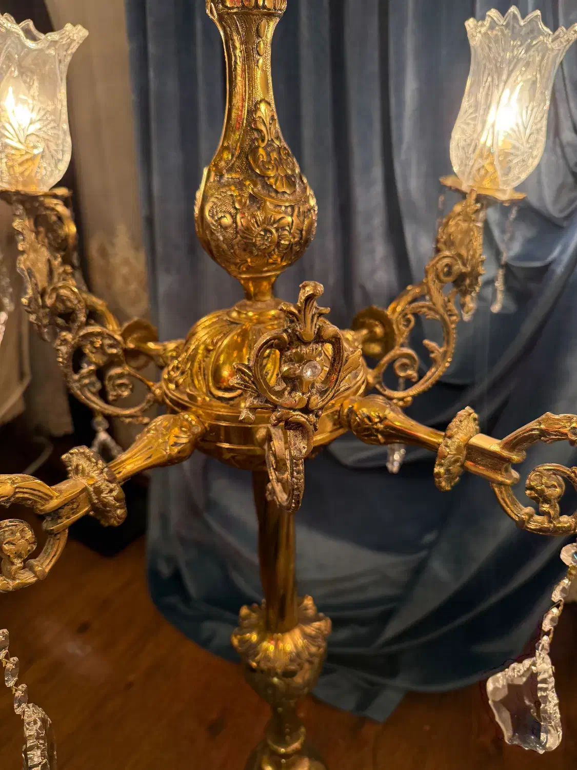 آباژور برنجی|چراغ خواب و آباژور|تهران, ازگل|دیوار