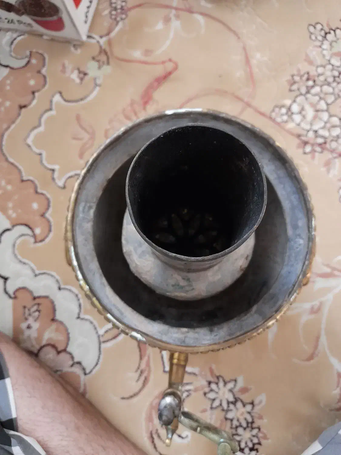 سماور زغالی قدیمی روسی|کلکسیون اشیاء عتیقه|ایوانکی, |دیوار