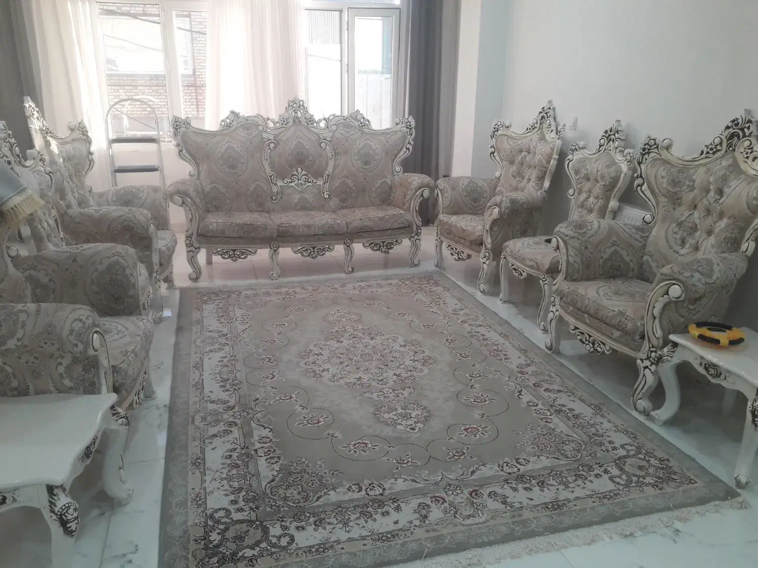 مبل ۹نفره شیک|مبلمان خانگی و میز عسلی|دیواندره, |دیوار
