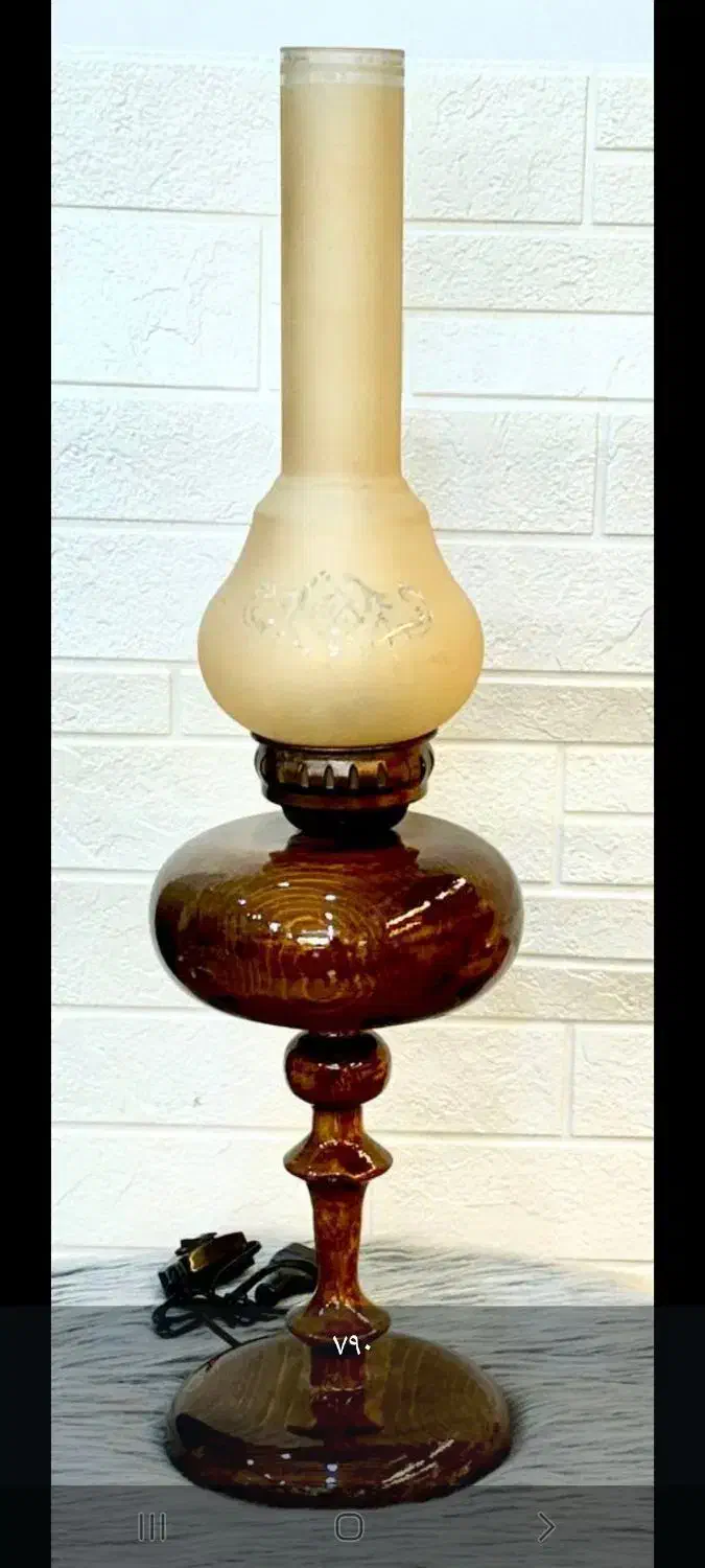 چراغ شب خواب چوبی|چراغ خواب و آباژور|تبریز, |دیوار