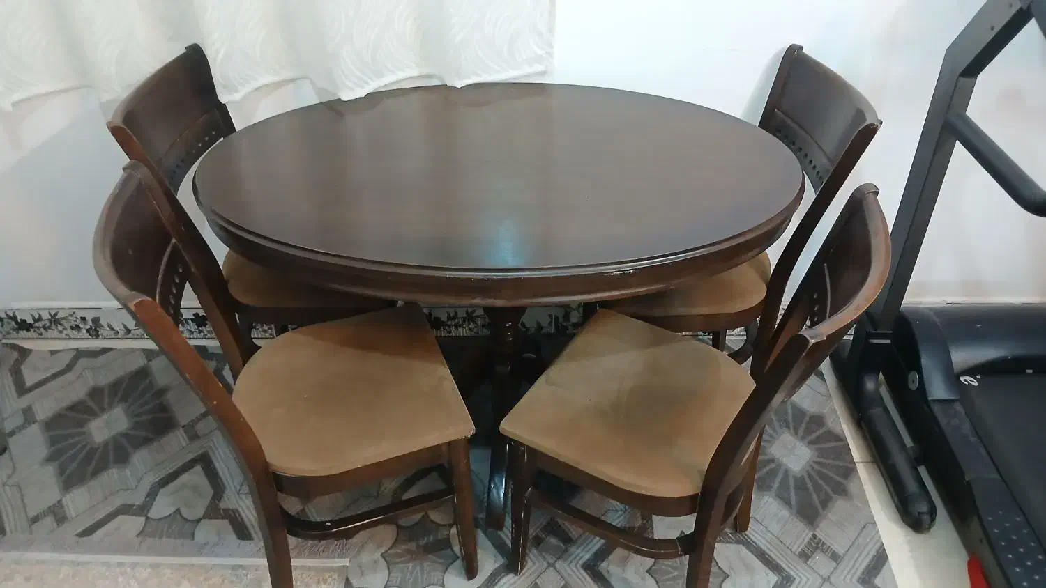 میز نهار خوری تمام چوب راش|مبلمان خانگی و میز عسلی|رباطکریم, نصیرشهر|دیوار