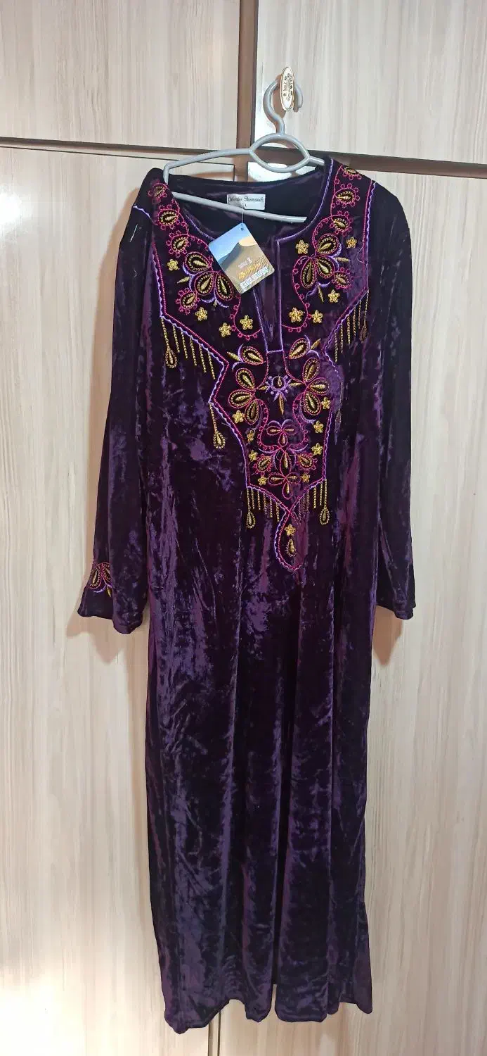 ماکسی عربی کویتی مخمل|لباس|بندر ماهشهر, |دیوار