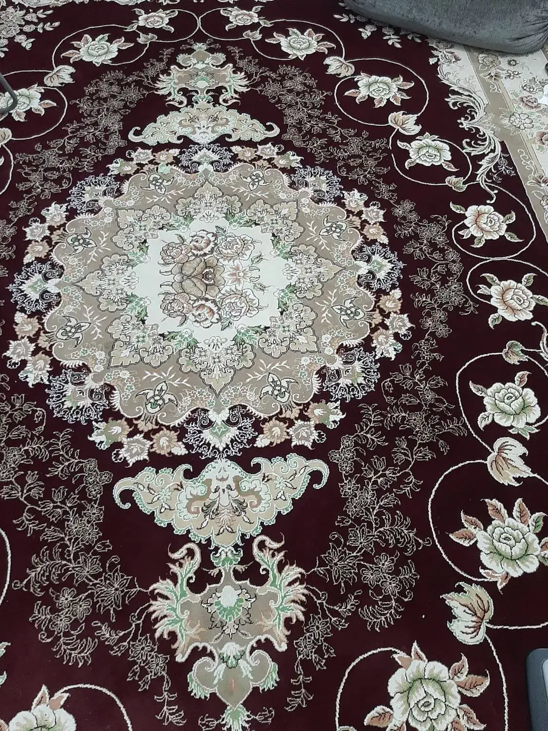 فرش ۷۰۰شانه تمام نخ|فرش|کرباسک, |دیوار