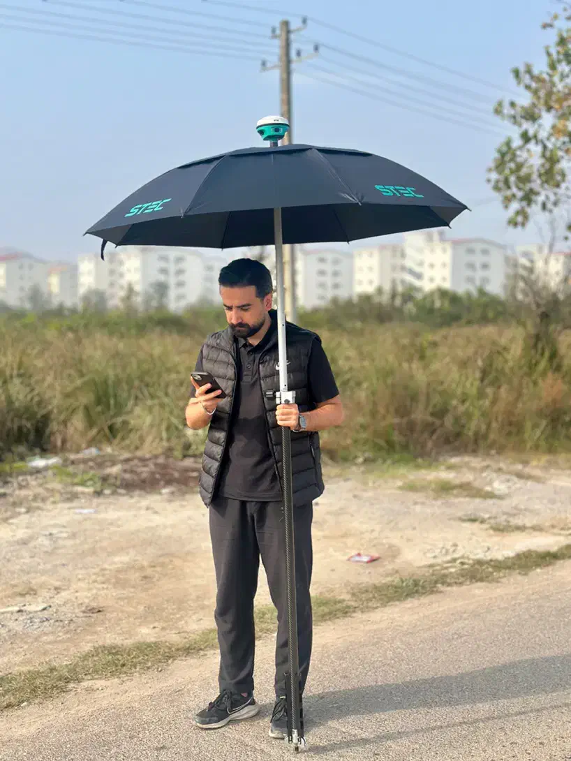 چتر نقشه برداری یا چتر گیرنده مولتی فرکانس|مصالح و تجهیزات ساختمان|رشت, چمارسرا|دیوار