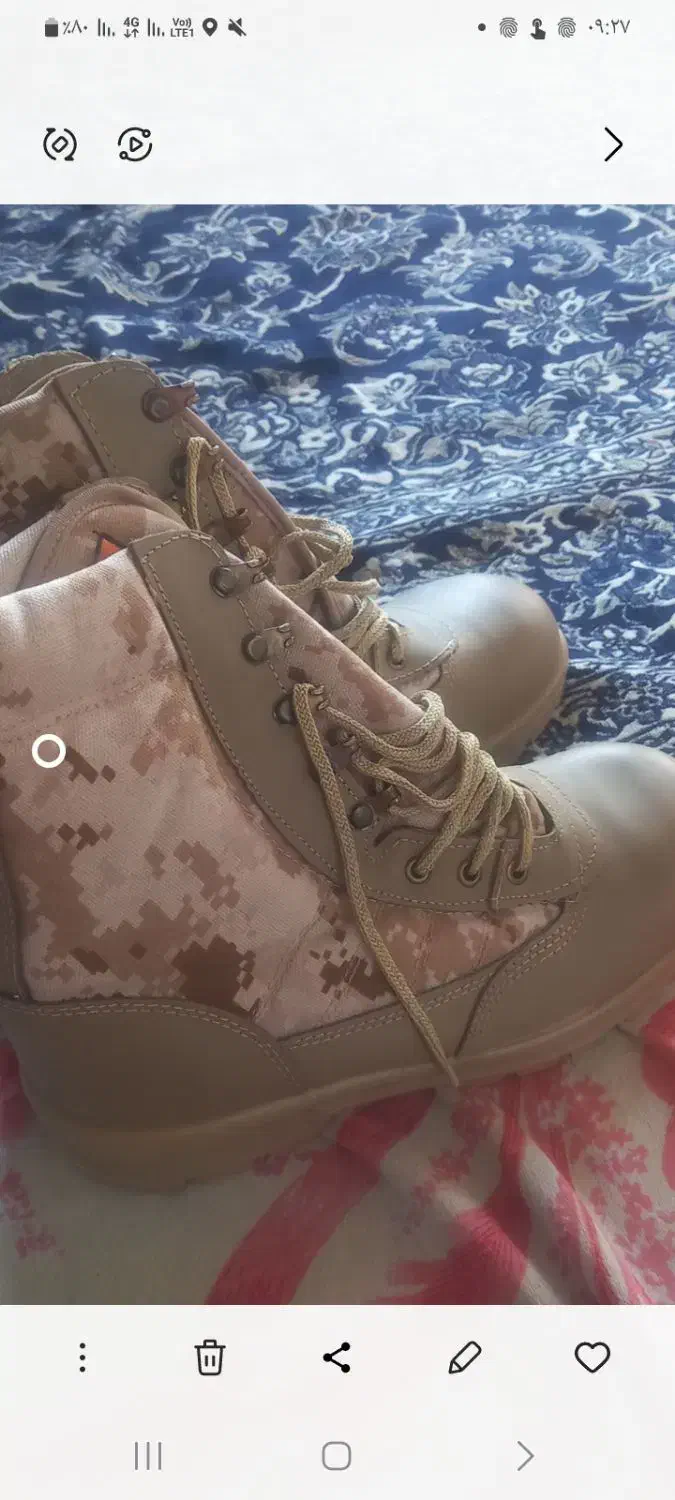 پوتین دیجیتالی سایز ۴۳|کیف، کفش، کمربند|سقز, |دیوار