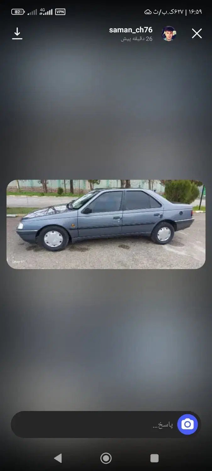 پژو 405 GLX - دوگانه سوز CNG، مدل ۱۳۹۷|خودرو سواری و وانت|ایوان, |دیوار