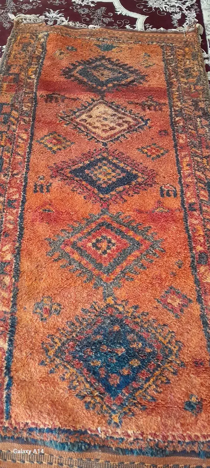 قالی ۸۰ ساله عتیقه|فرش|اهواز, زندوکیلی|دیوار