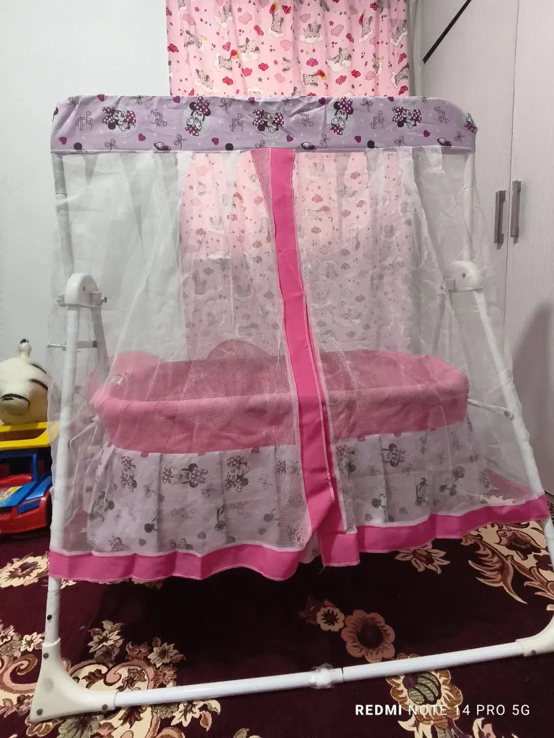 فروش فوری گهواره کودک به علت جابجایی|اسباب و اثاث بچه|آستانه اشرفیه, |دیوار