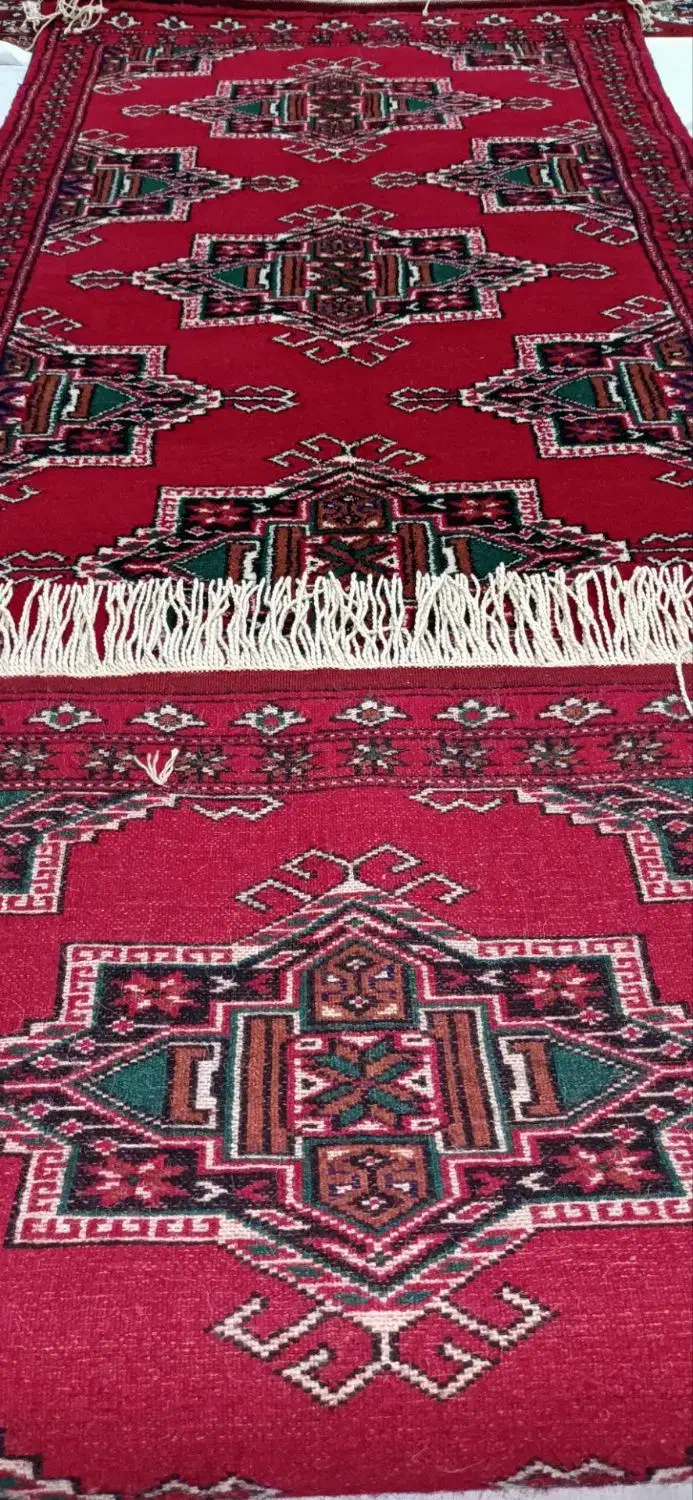 قالیچه دست بافت|فرش|بندر ترکمن, |دیوار