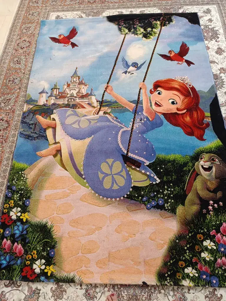 فرش عروسکی 4 متری|فرش|اصفهان, ملکشهر|دیوار