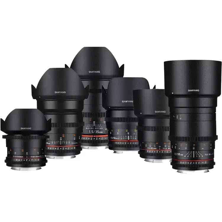 لنز سامیانگ ست ۷تایی|دوربین عکاسی و فیلمبرداری|تهران, قزل قلعه|دیوار