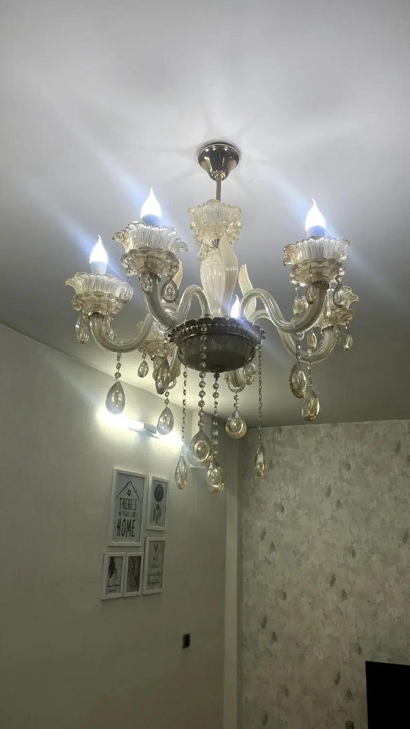 لوستر|لوستر و چراغ آویز|آبیک, |دیوار