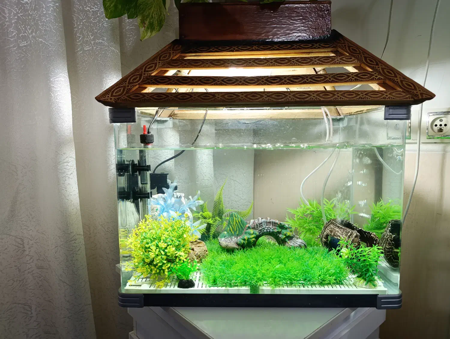 فروش آکواریوم درجه ۱ با تجهیزات کامل|ماهی|فسا, |دیوار