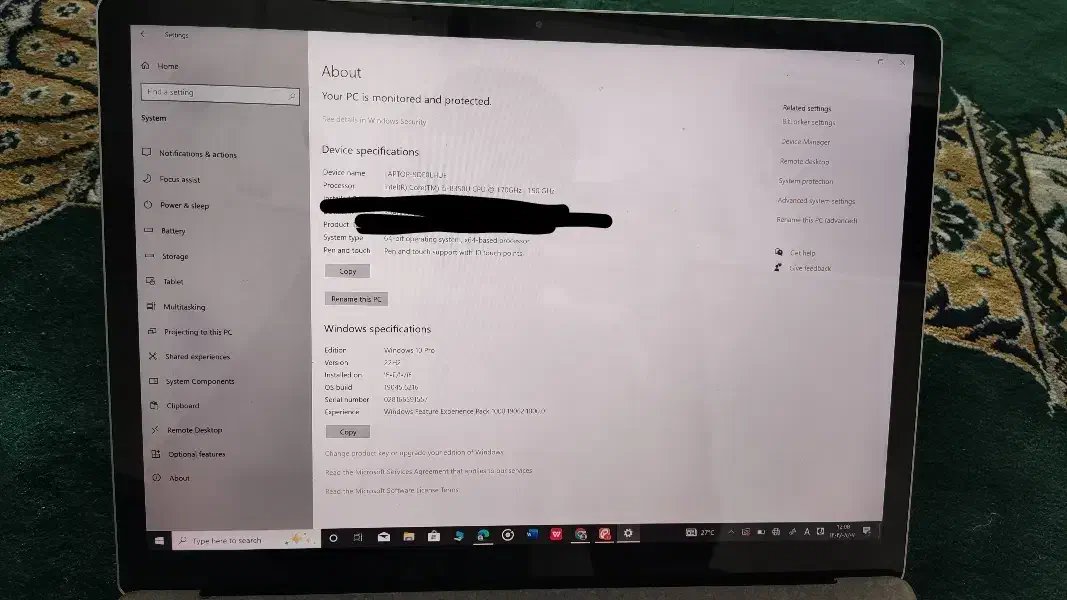 سرفیس لب تاپ|رایانه همراه|مشهد, ایثار|دیوار
