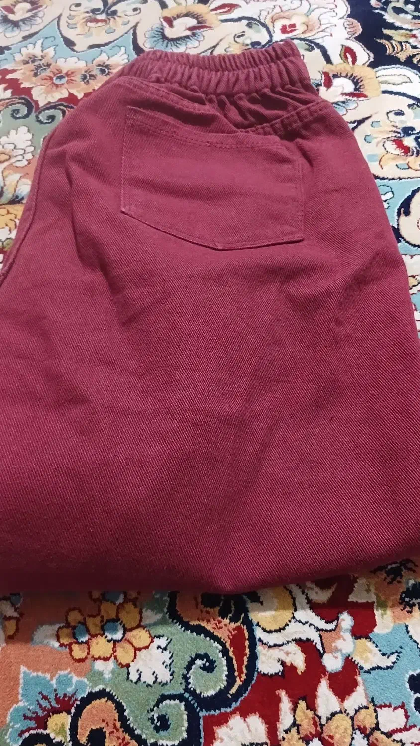 دوتا شلوار مام استایل ویک دمپا مشکی قیمت 300|لباس|شیروان (خراسان), |دیوار