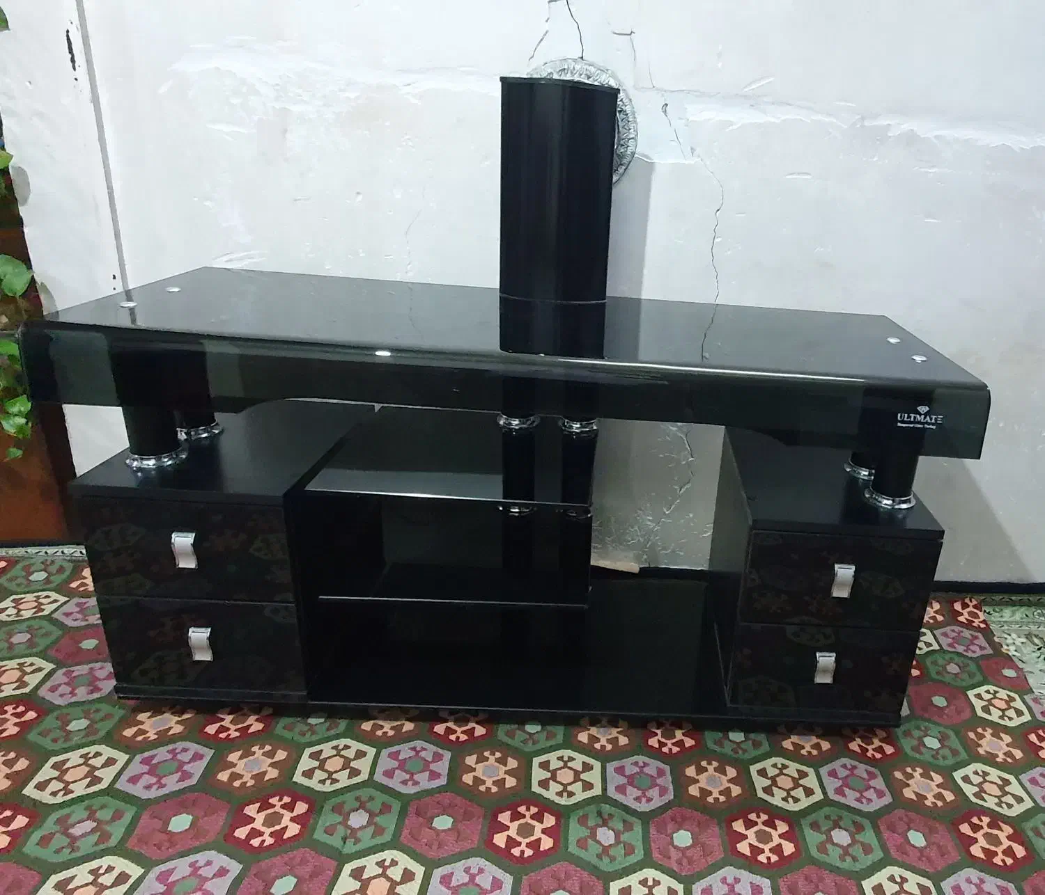 میز تلویزیون چوبی شیشه ای|میز تلویزیون|اردبیل, |دیوار