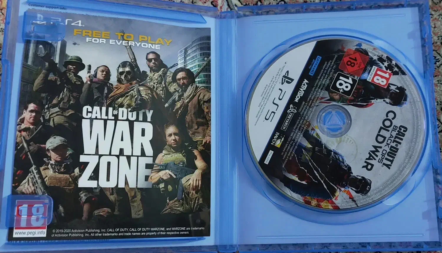 بازی کارکرده call of duty cold war برای ps5|کنسول، بازی ویدئویی و آنلاین|اردبیل, |دیوار