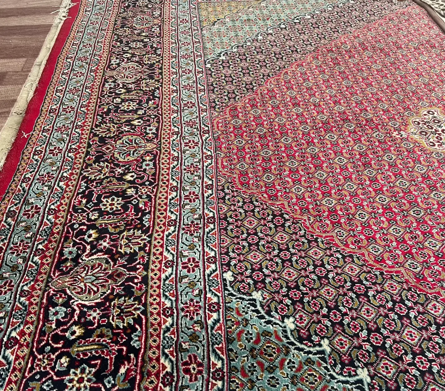 فرش|فرش|بوئین زهرا, |دیوار