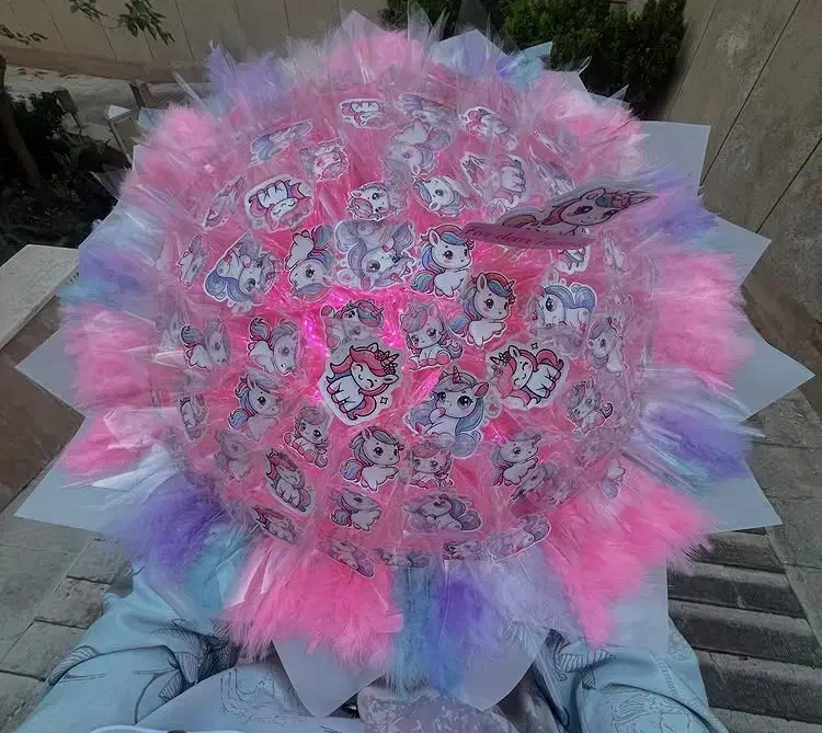 دست گل عروسکی چاپی|گل مصنوعی|بندر ماهشهر, |دیوار