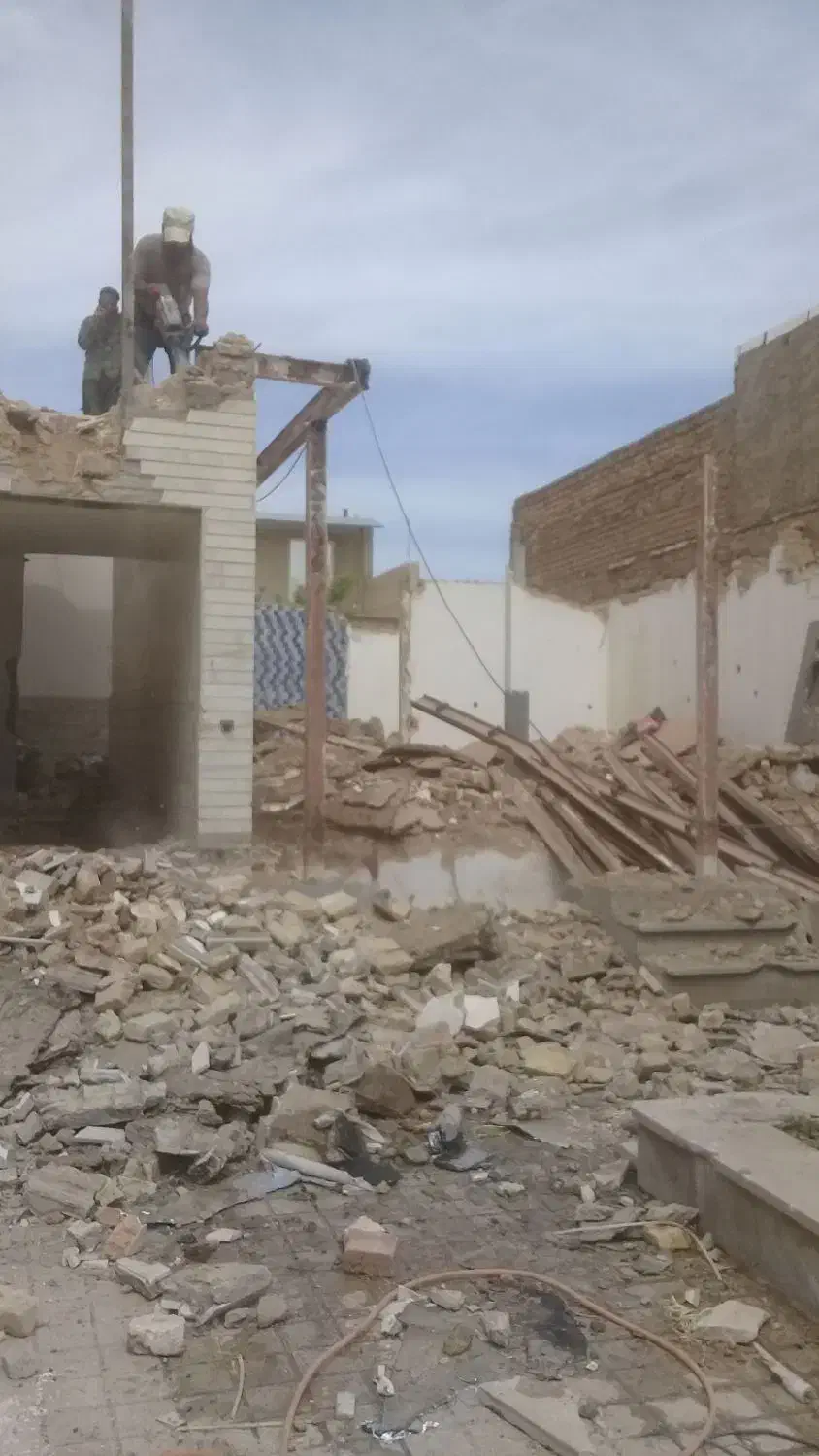 تخریب با تخفیف بالا|خدمات پیشه و مهارت|تاکستان, |دیوار