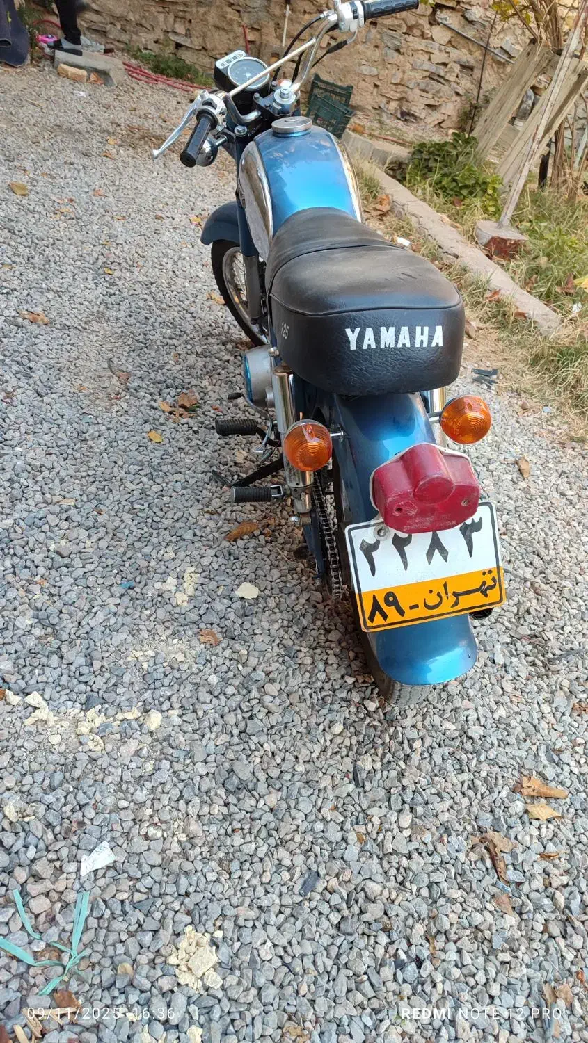 یاماها 125 مدل68|موتورسیکلت|سمیرم, |دیوار