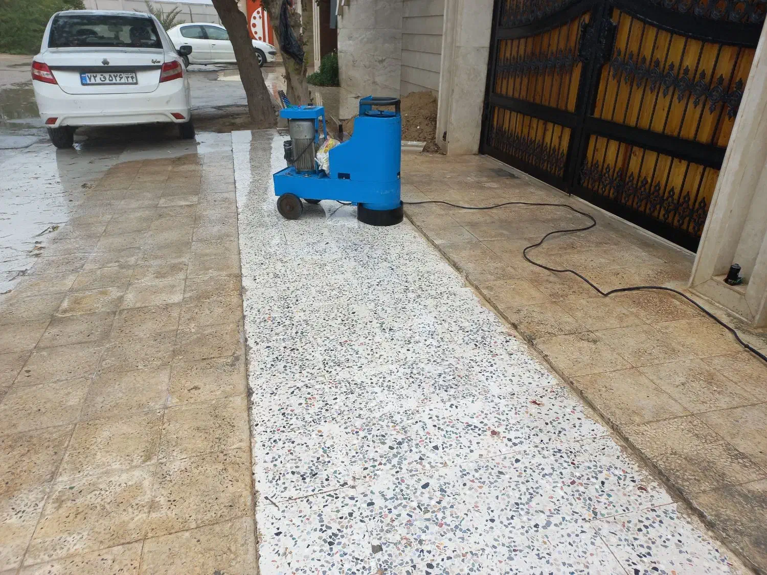 خدمات کفسابی کفساب سنگسابی بتن ساب کاشی سابی|خدمات نظافت|هندیجان, |دیوار