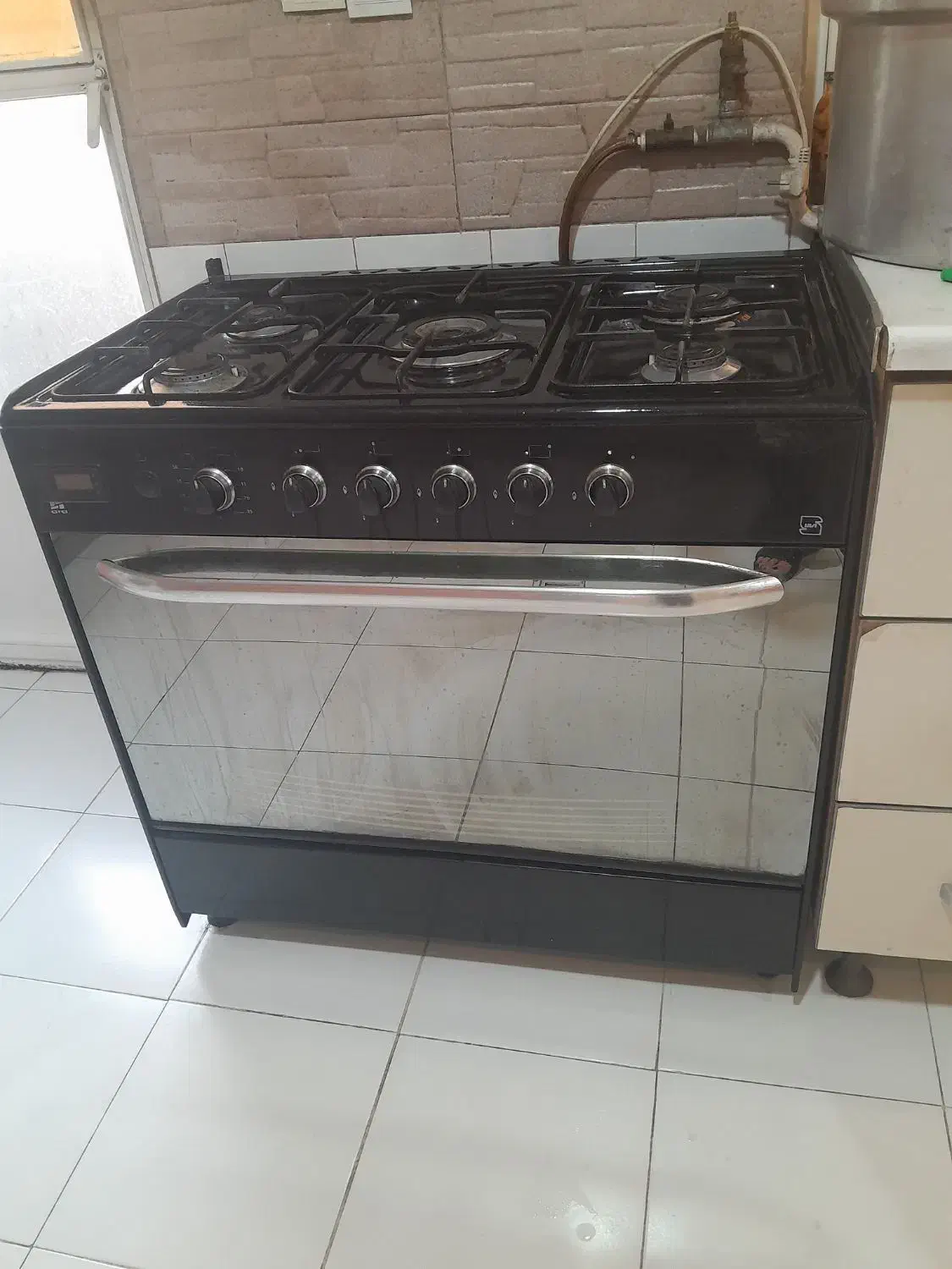 گاز طرح فر ۵ شعله|اجاق گاز و لوازم برقی پختوپز|کرج, آق تپه|دیوار