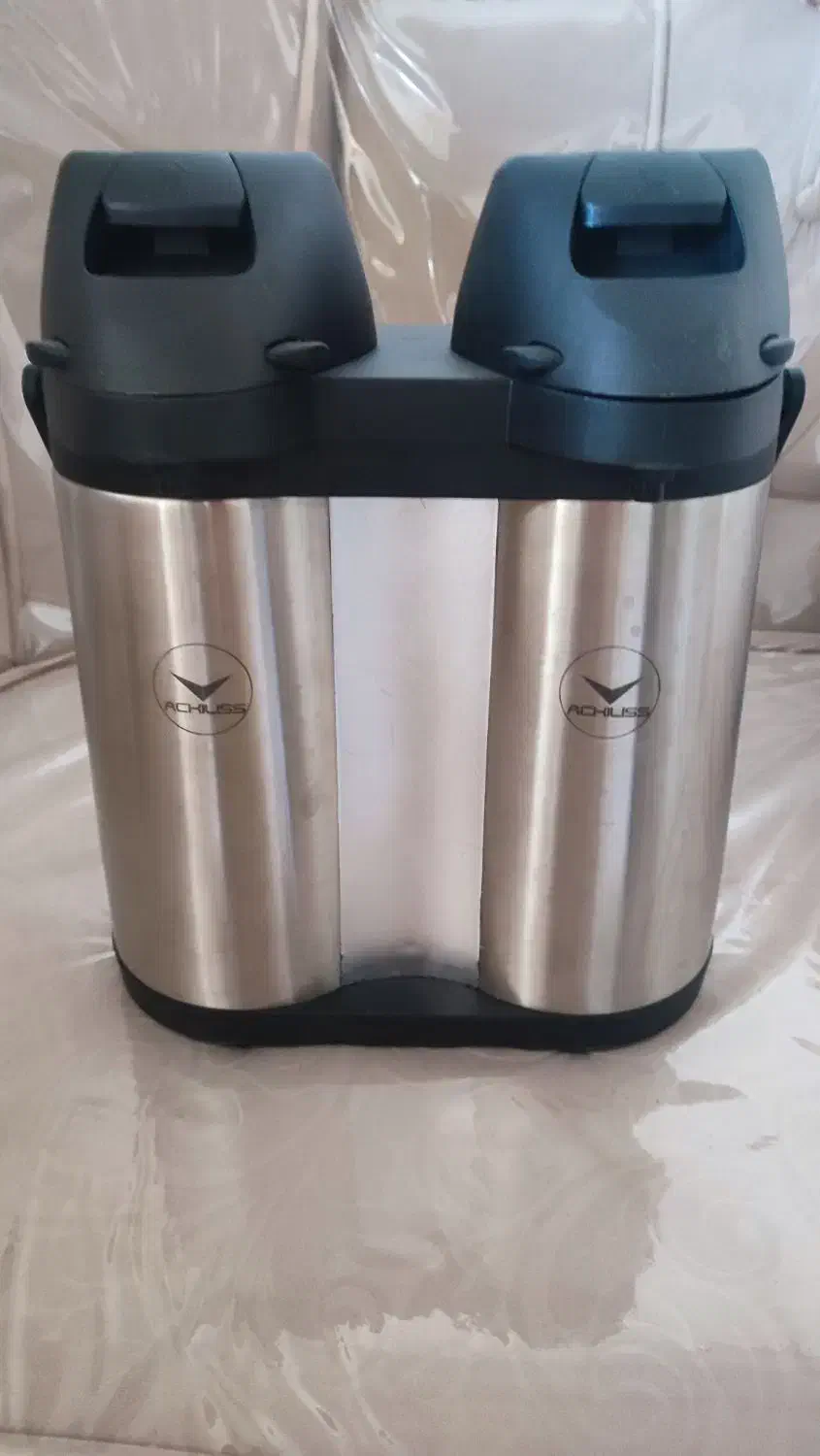 فلاسک دوقلو نو استیل  آکیلیس|ظروف نگهدارنده، پلاستیکی، یک‌بارمصرف|فردیس, شهرک ۱۱۰|دیوار