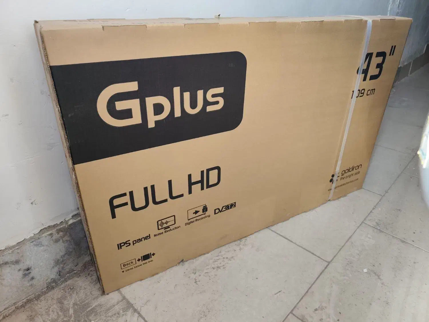 تلویزیون ال ای دی جی‌پلاس مدل سایز 43 اینچ آک بند|تلویزیون و پروژکتور|مشهد, کوثر|دیوار