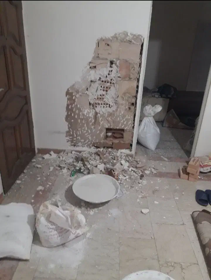 گچ کاری لکه گیری تیکه کاری ایزوگام،ایلام،سیروان|خدمات پیشه و مهارت|ایلام, |دیوار