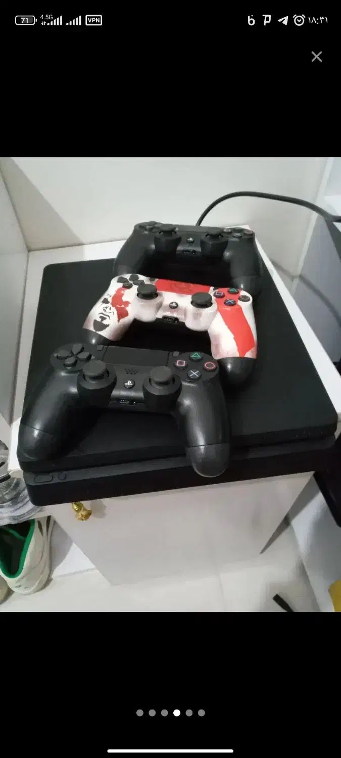 ps4 slime + lcd 40|کنسول، بازی ویدئویی و آنلاین|مشهد, یوسفیه (شهرک غرب)|دیوار