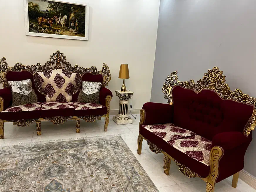 مبل سلطنتی|مبلمان خانگی و میز عسلی|زنجان, |دیوار
