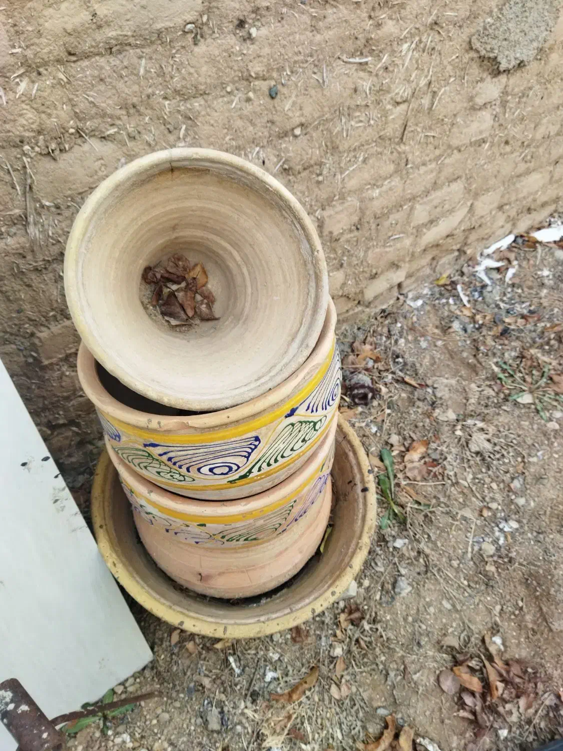 5عددگلدان سفال|صنایع دستی و سایر لوازم تزئینی|درگزین, |دیوار