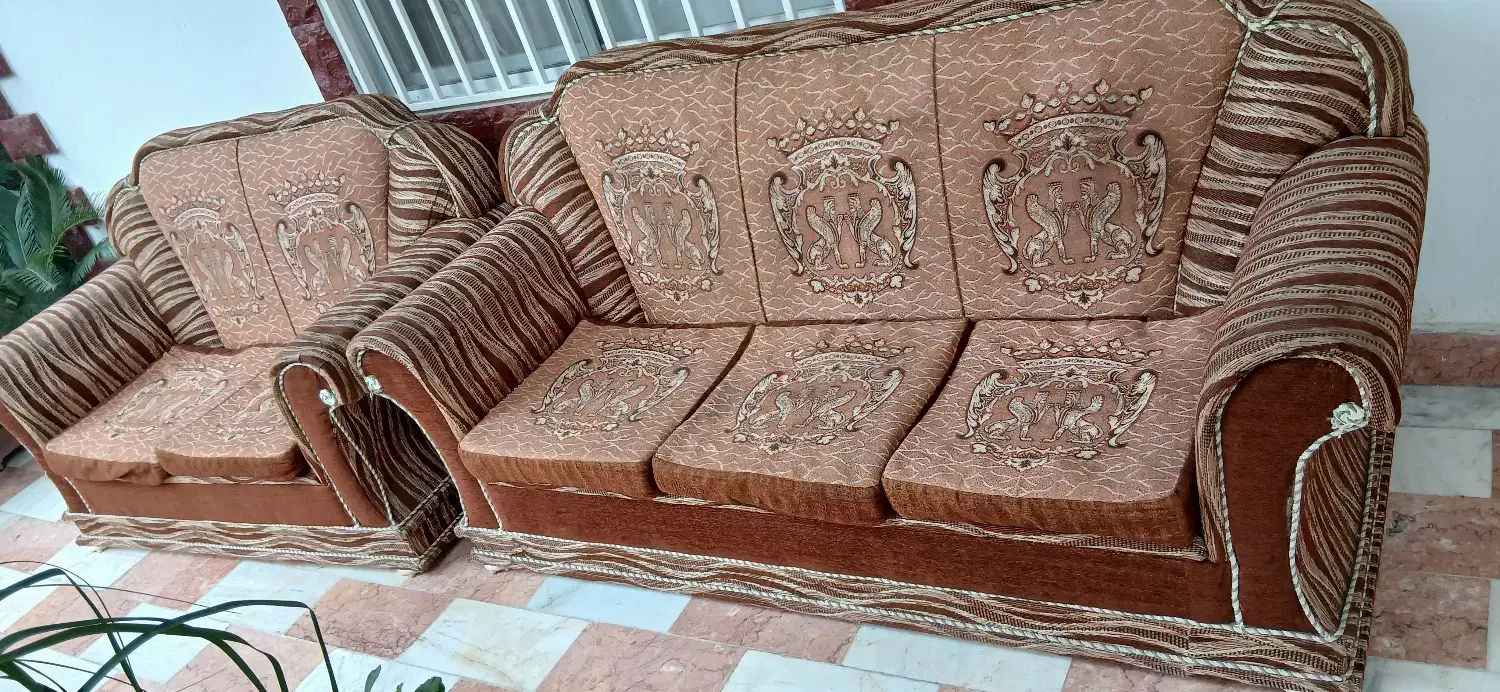 مبل ۷ نفره|مبلمان خانگی و میز عسلی|رامسر, |دیوار