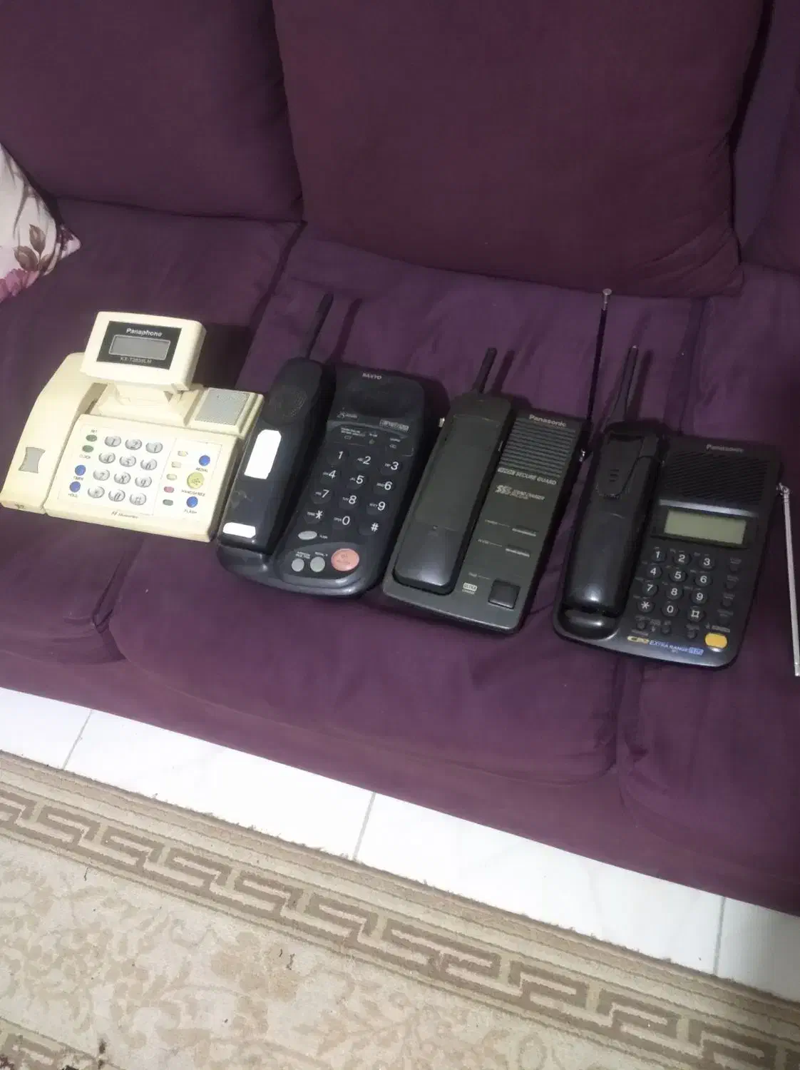 تعدادی تلفن بیسیمی کارکرده|تلفن رومیزی|ماهدشت, |دیوار