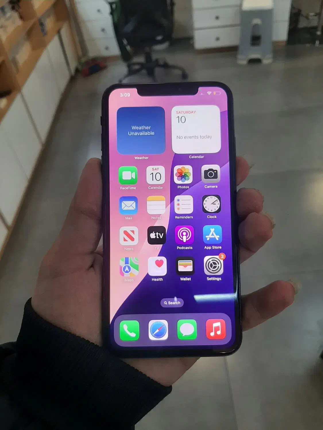 iPhone xs max 256 مشکی|موبایل|ساری, |دیوار
