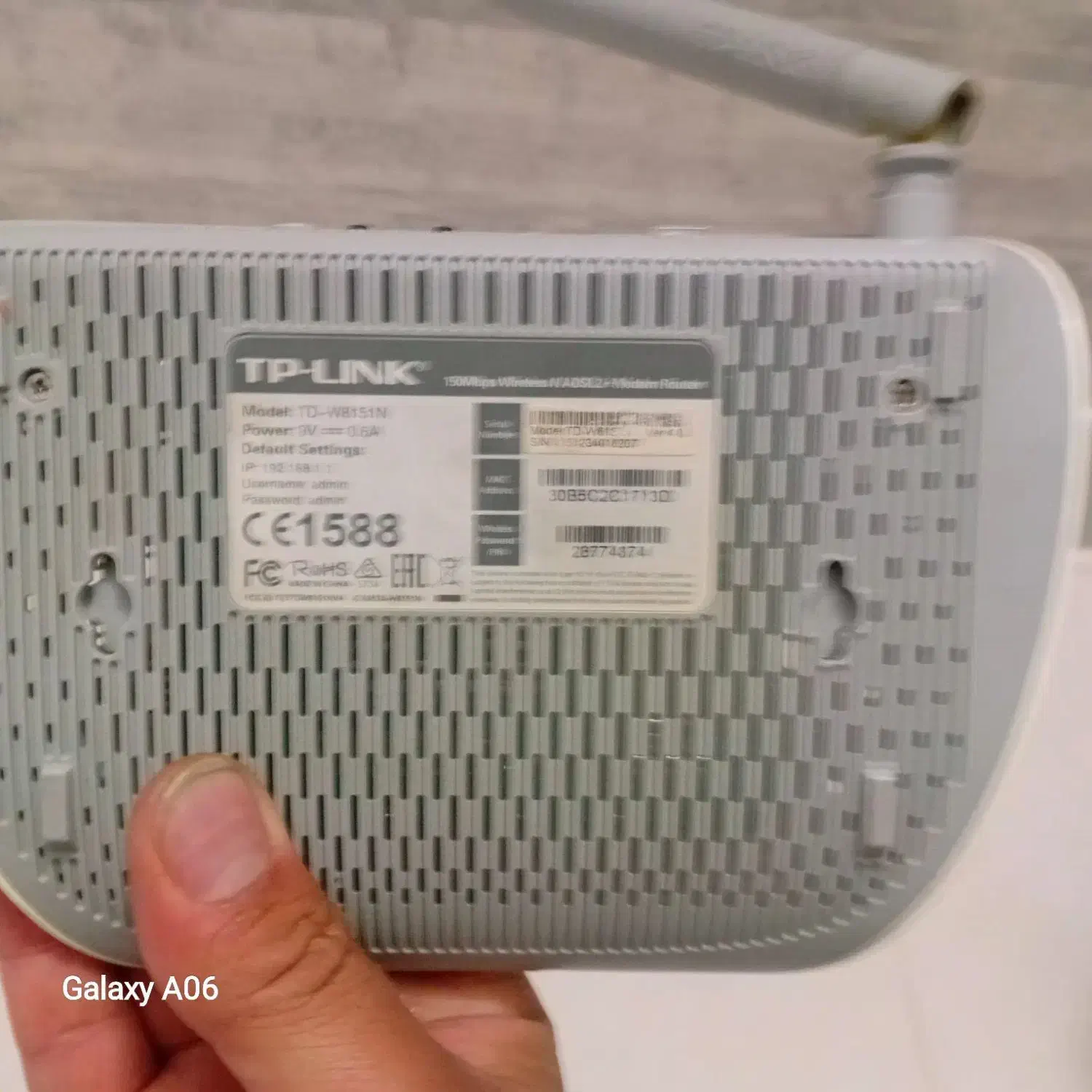 مودم TP-LINK مدل W8151|مودم و تجهیزات شبکه|تربت‌حیدریه, منصوریه|دیوار