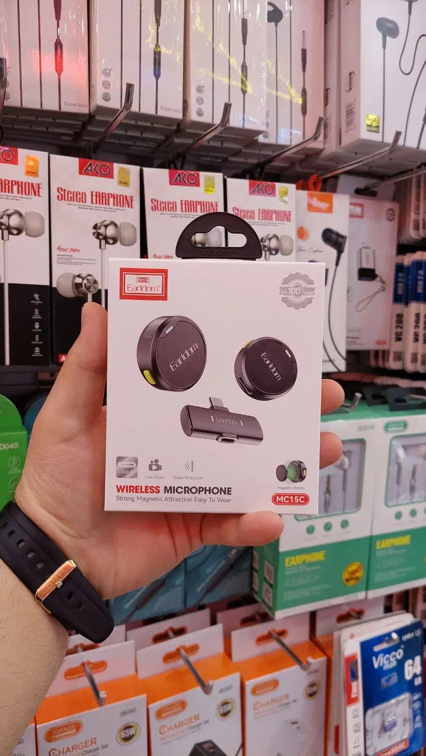 میکروفن تولید محتوا باکیفیت|لوازم جانبی موبایل و تبلت|سنندج, |دیوار