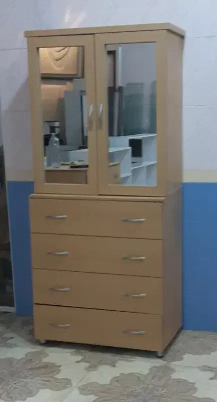 دراور ۴ کشو و کمد با در آینه ای ام دی اف|جاکفشی، کمد، دراور|یزد, |دیوار