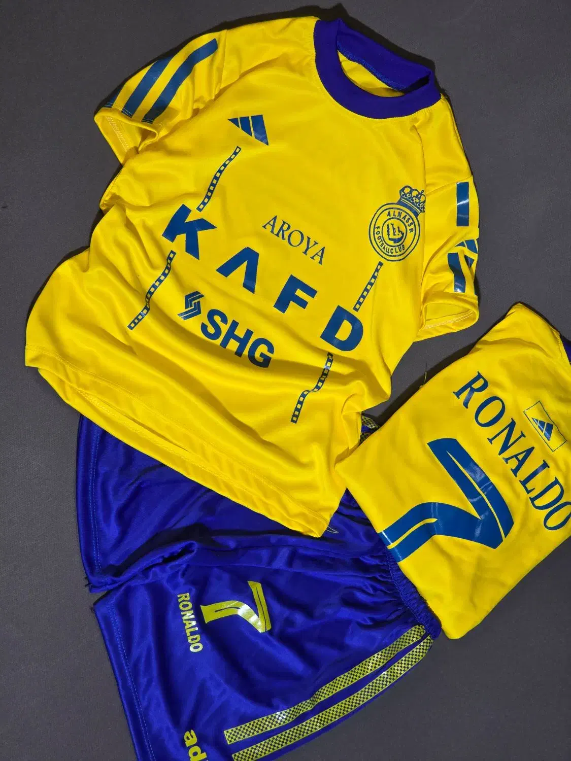 کیت النصر رونالدو ۵۰ تا ۶۵|کفش و لباس بچه|تهران, شمیران‌نو|دیوار