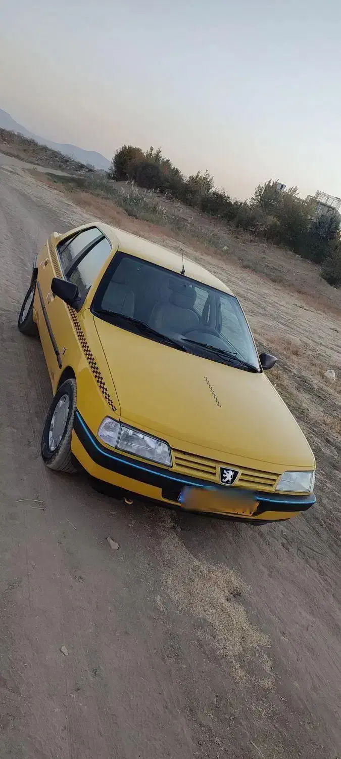 یک دستگاه تاکسی 405 GLX اژانسی دوگانه شرکتی.|خودرو سواری و وانت|کرمانشاه, |دیوار