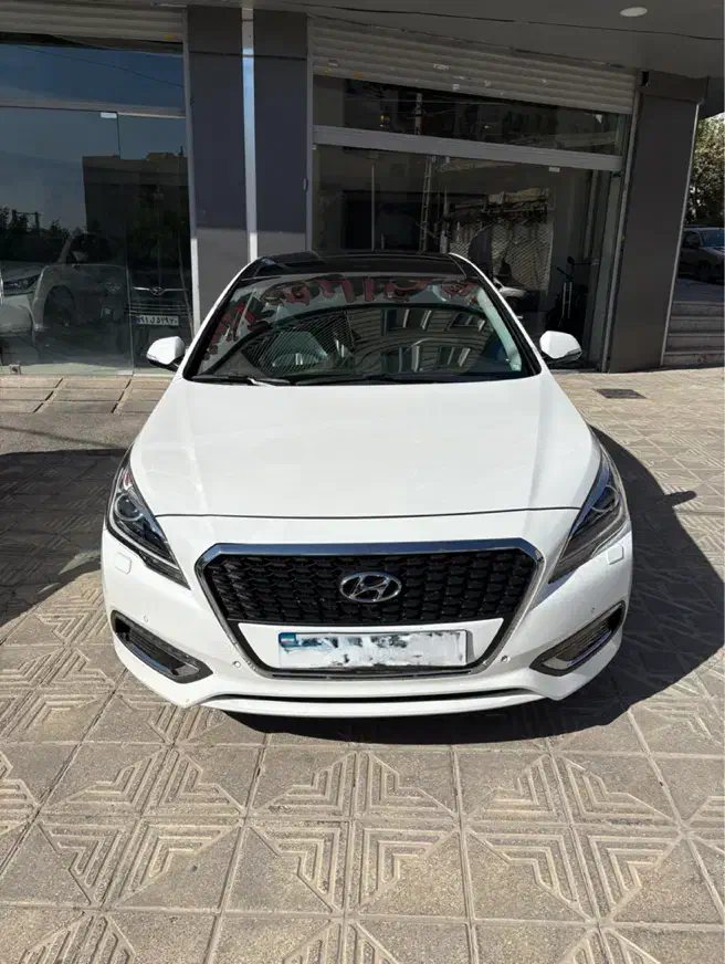 سوناتا هیبرید ال اف فول۲۰۱۷ سفید lf|خودرو سواری و وانت|کرج, کوی مدرس|دیوار
