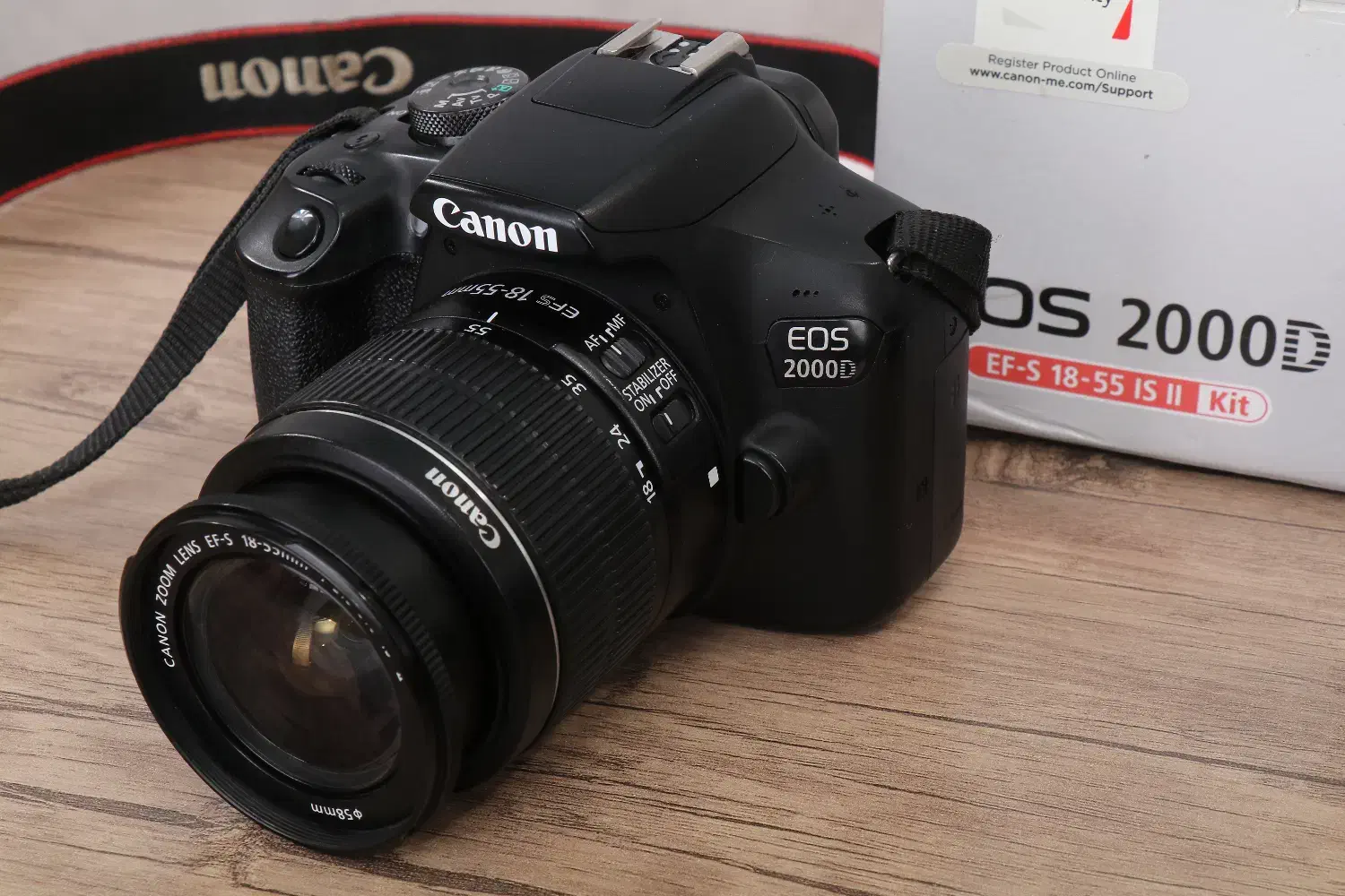 دوربین 2000d کانن با لنز 55*18 در حد نو|دوربین عکاسی و فیلمبرداری|قدس, شهرقدس|دیوار