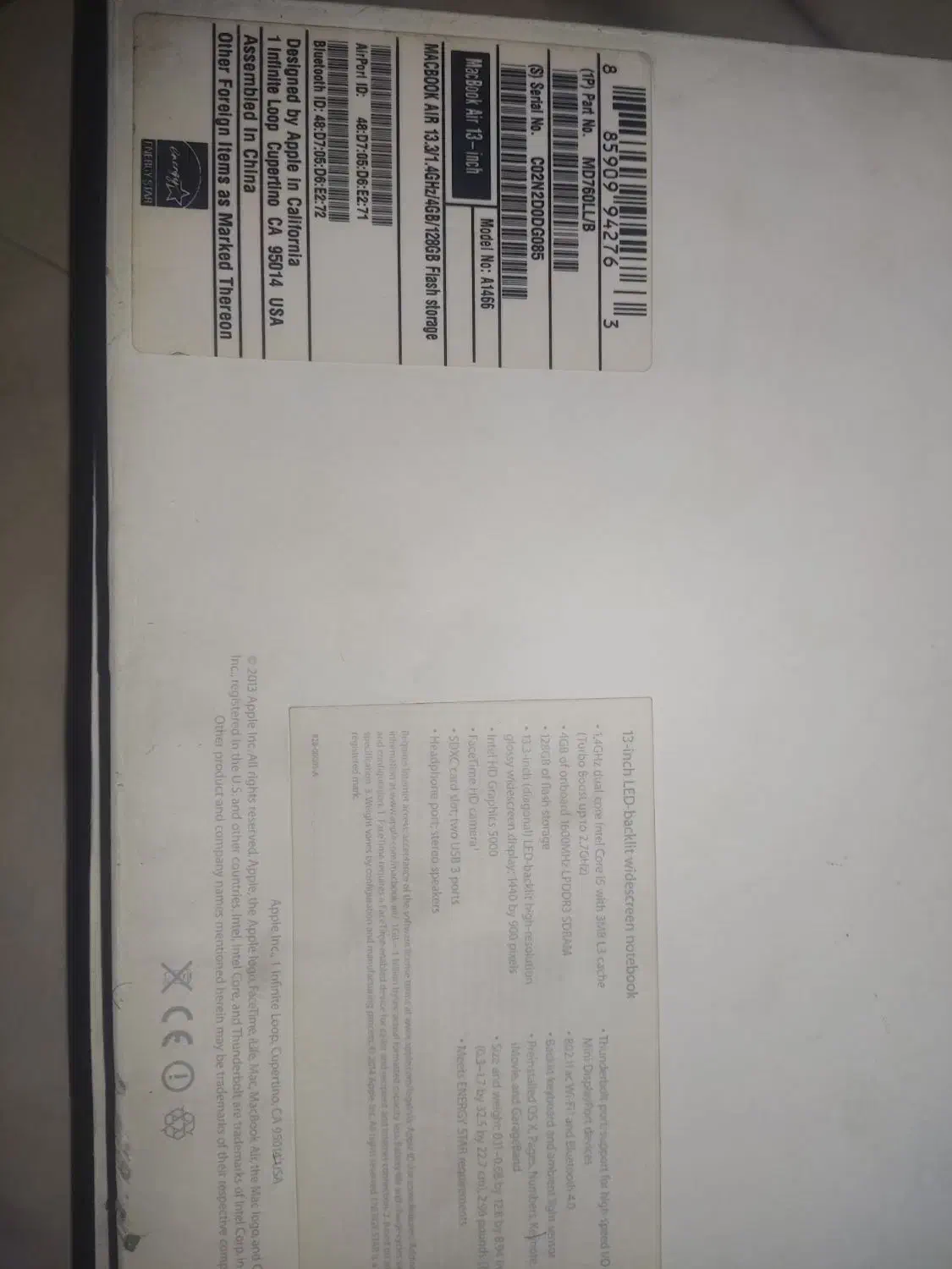 Macbook Air 2015|رایانه همراه|اصفهان, شهرک کاوه|دیوار